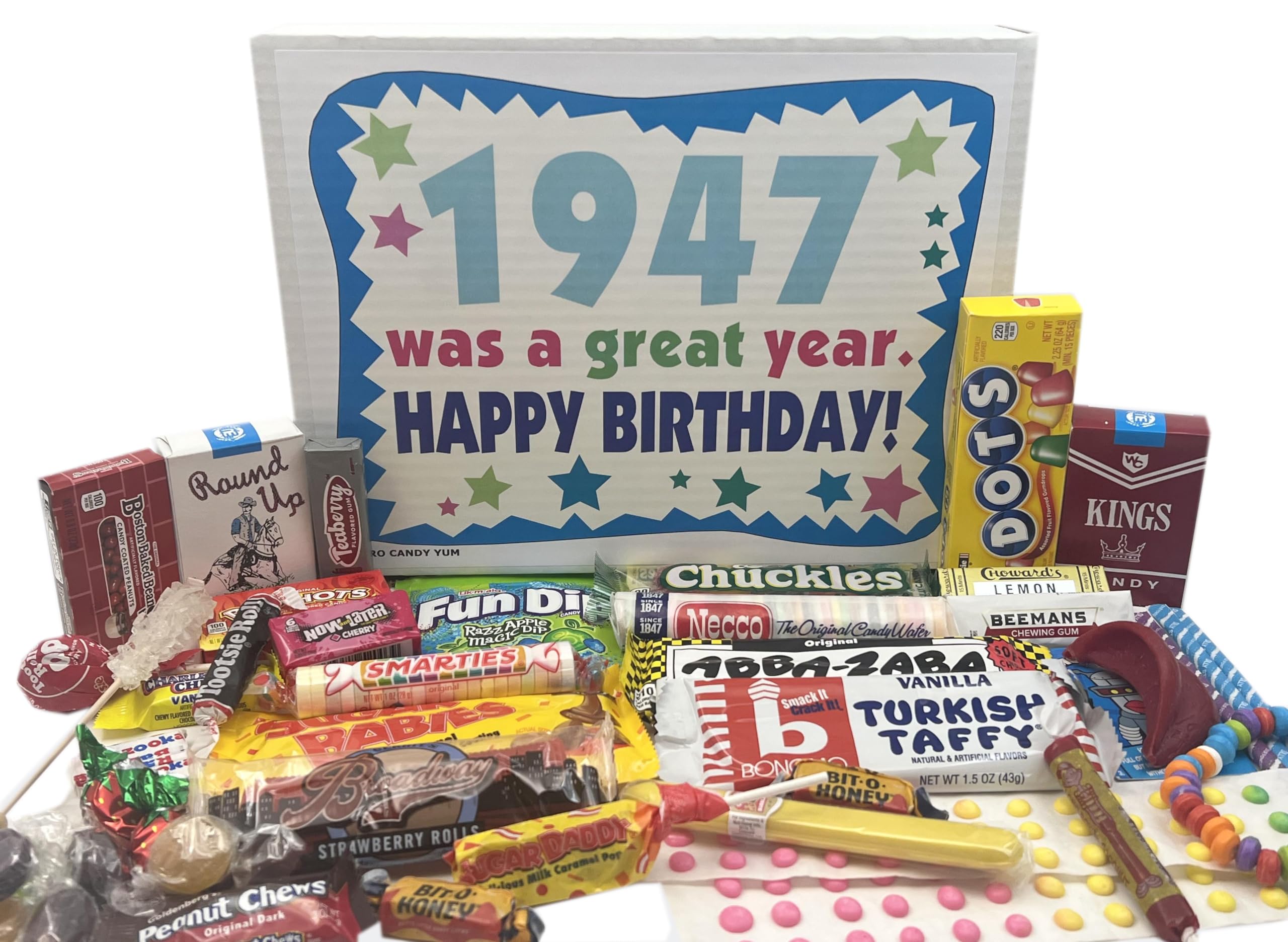Amazon.com : 1947 79th Birthday Gift Box for Men & Women| Vintage